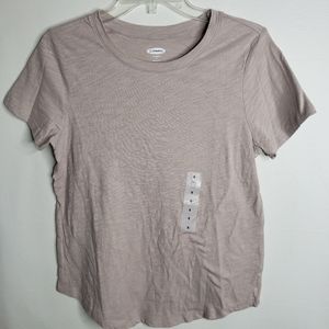 Old Navy Everywear Tee Short Sleeve Pale Pink Women's Size Small T-Shirt NWOT